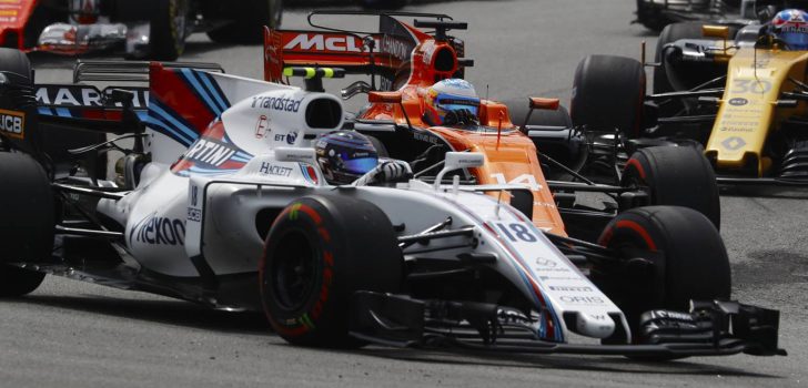 Lance Stroll en Sepang