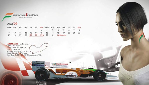 Force India debutará en los test de marzo