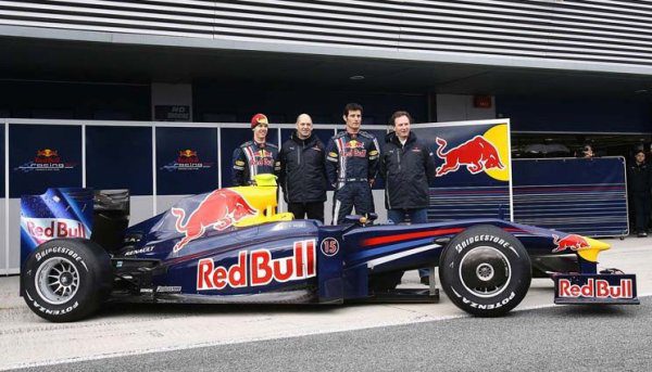 Red Bull presenta su nuevo RB5