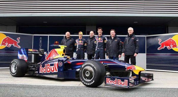 Red Bull presenta su nuevo RB5