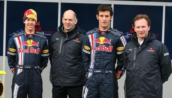 Horner quiere conseguir la primera victoria de Red Bull en 2009