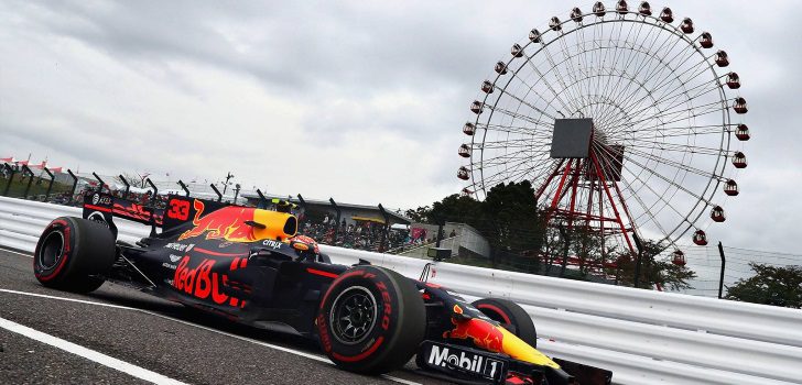 Max Verstappen en Suzuka