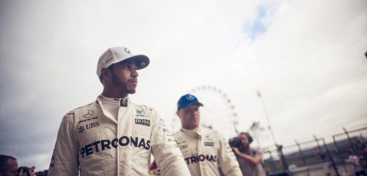 Lewis Hamilton en Suzuka