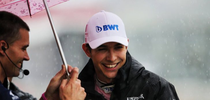 Esteban Ocon en Japón