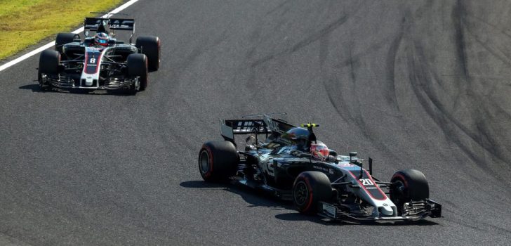 Magnussen y Grosjean GP Japón