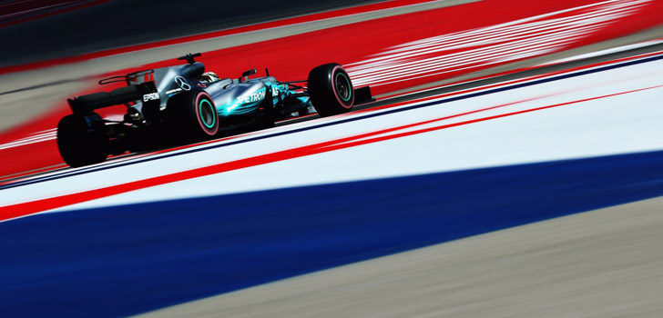 Lewis Hamilton lidera la tercera sesión de entrenamientos libres del GP de EEUU 2017
