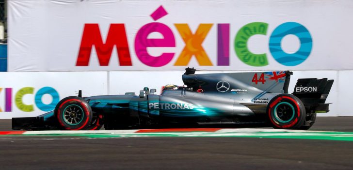 Lewis Hamilton GP México 2017