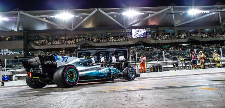 Bottas en Abu Dabi