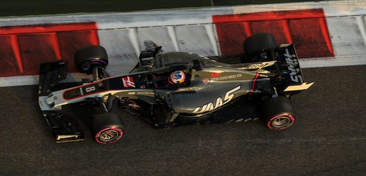 Romain Grosjean Abu Dabi