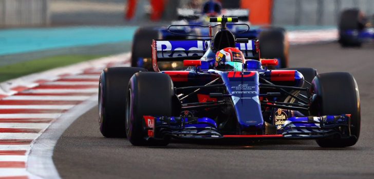 Pierre Gasly Abu Dabi 2017