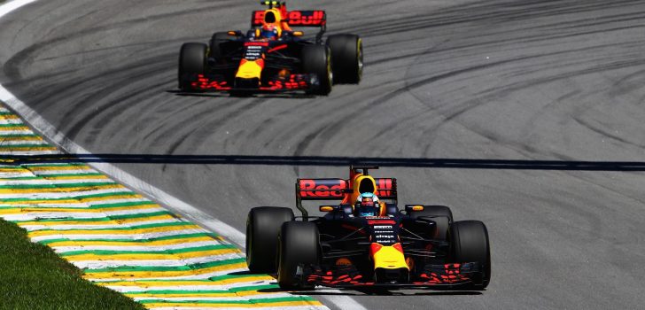 Daniel Ricciardo y Max Verstappen