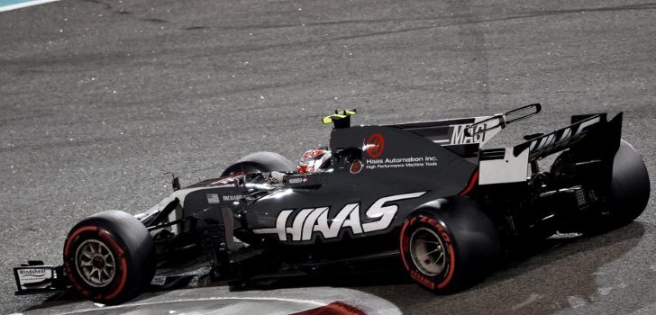 Magnussen con el Haas