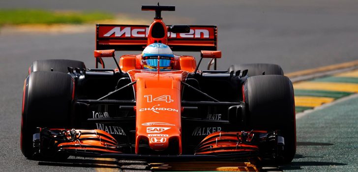Alonso pilota su McLaren