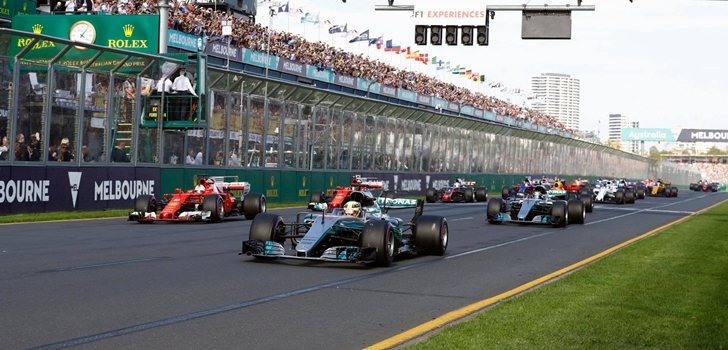 Hamilton lidera la parrilla de salida