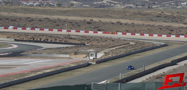El McLaren 650S Spider en el Circuito de Navarra