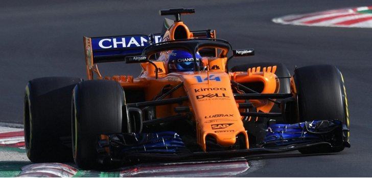 El Halo, implantado en el monoplaza de Fernando Alonso