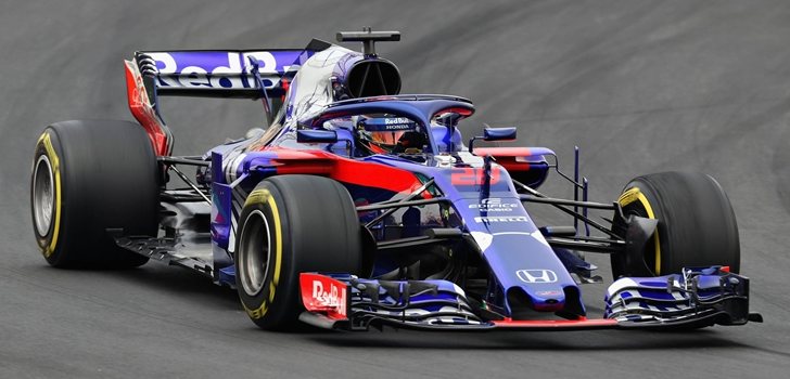 Hartley rueda en Montmeló