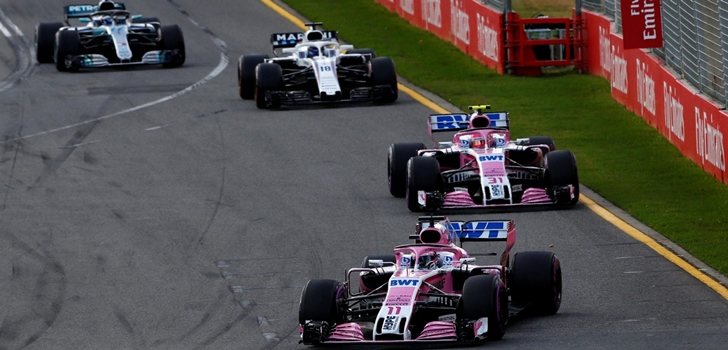 Force India en el Gran Premio de Australia