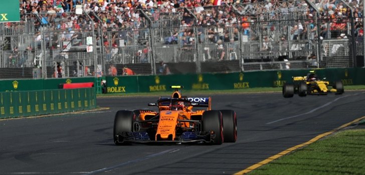 Vandoorne rueda en Australia