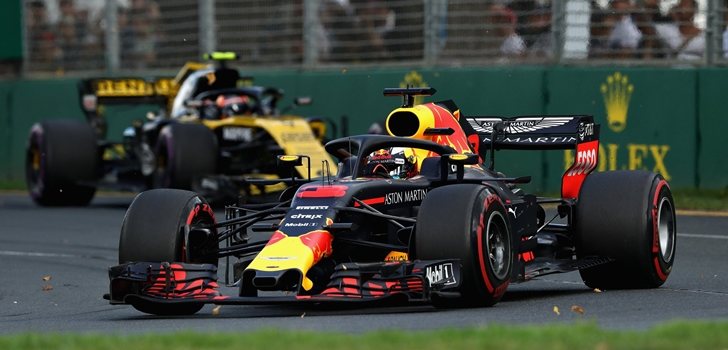 Ricciardo, en el Gran Premio de Australia