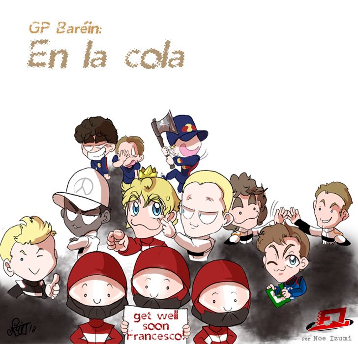 Los Chibis (243): En la cola