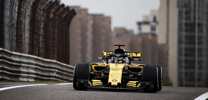 Hülkenberg rueda en China