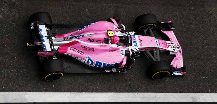 Esteban Ocon GP China 2018