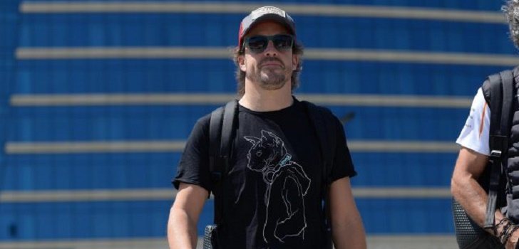 Fernando Alonso Friday en Azerbaijan 2018