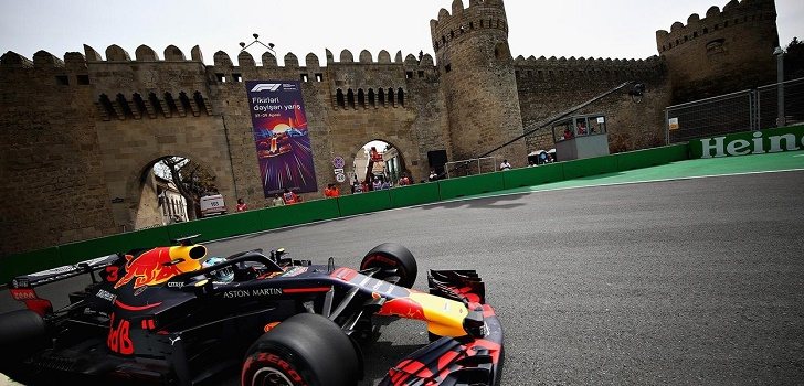 Verstappen Azerbaiyan 2018