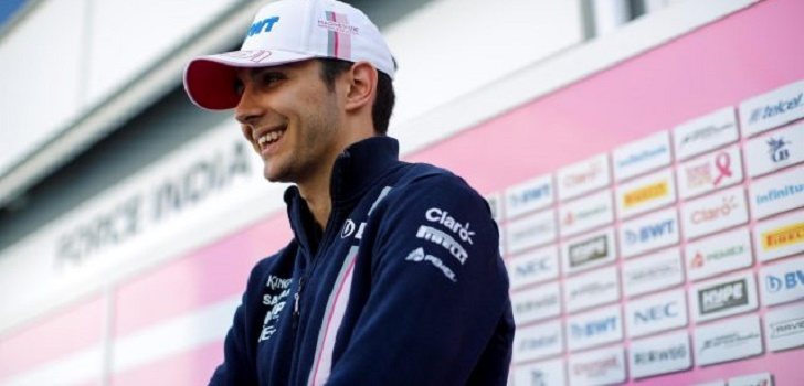 Esteban Ocon FP1 Azerbaiyan 2018