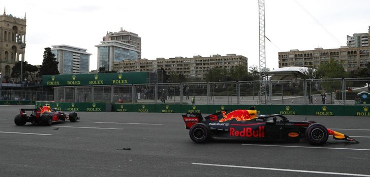 Accidente Verstappen-Ricciardo