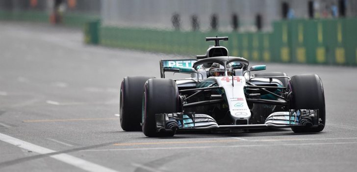 Lewis Hamilton GP Azerbaiyán