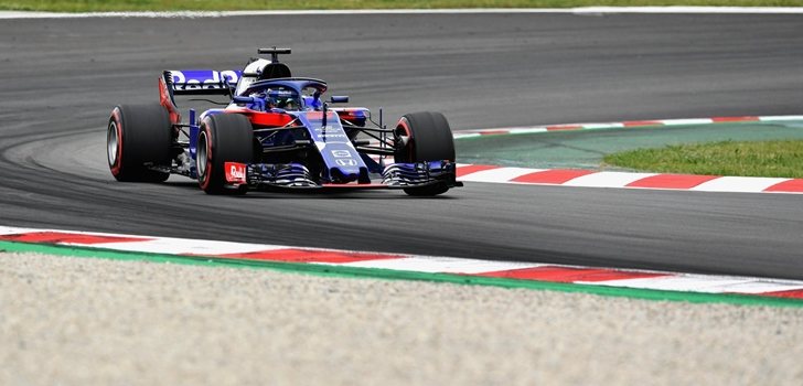 Hartley rueda en Montmeló 2018