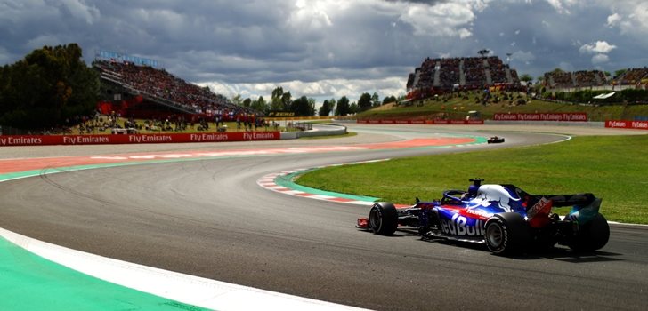 Hartley rueda en Montmeló