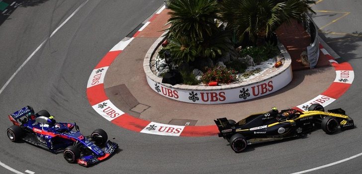 Toro Rosso Renault Libres 3 Mónaco 2018