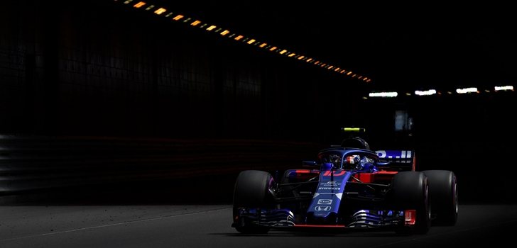 Gasly rueda en Montecarlo 2018