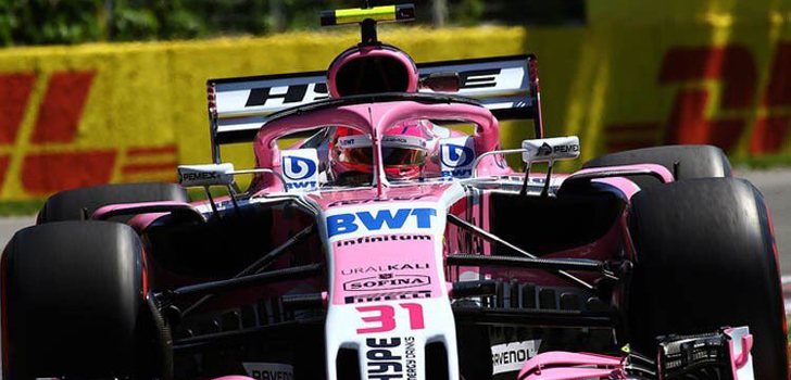 Esteban Ocon GP Canadá 2018