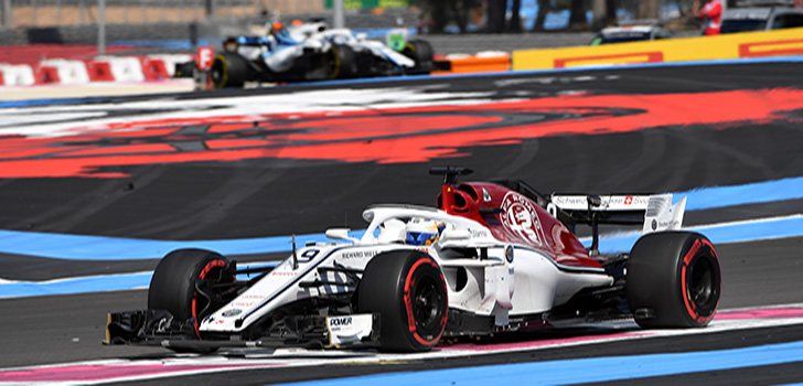 Marcus Ericsson en el GP de Francia