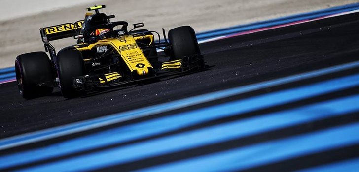 Sainz rueda en Paul Ricard