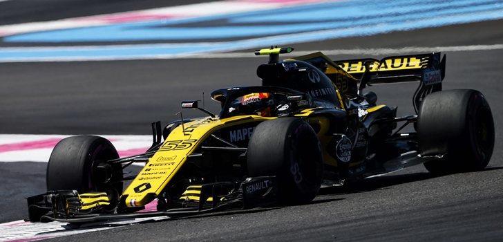 Sainz rueda en Paul Ricard