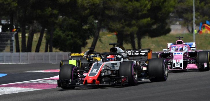 Romain Grosjean GP Francia 2018