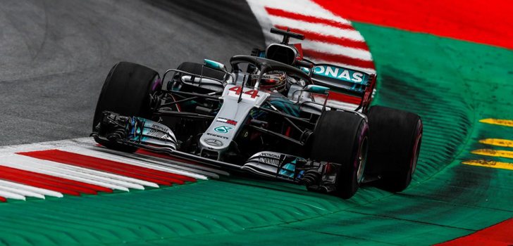Lewis Hamilton GP Austria 2018