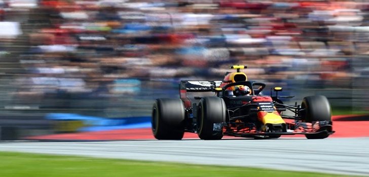 Verstappen rueda en Spielberg