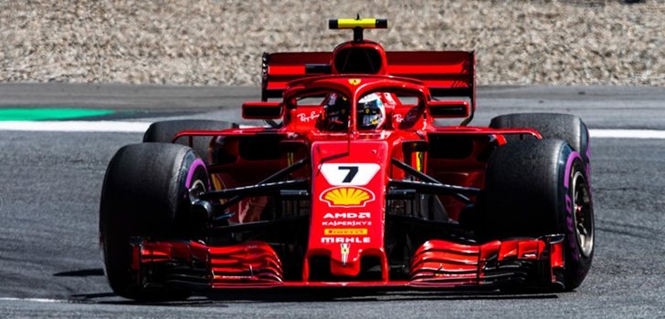 Räikkönen rueda en Spielberg