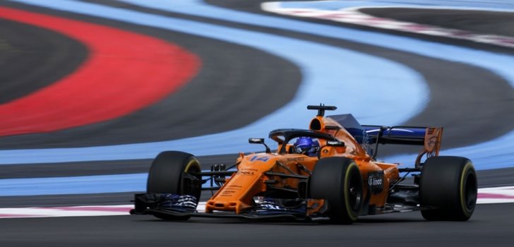 Alonso rueda en Spielberg