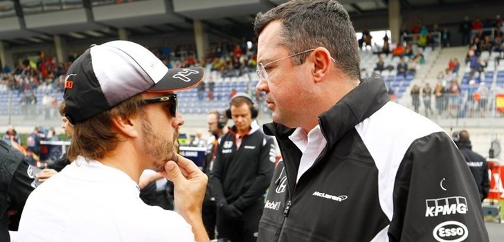 Boullier habla con Alonso