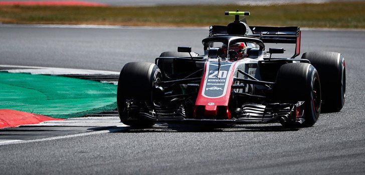 Kevin Magnussen GP UK 2018