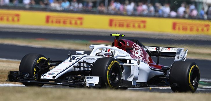 Charles Leclerc GP de Gran Bretaña 