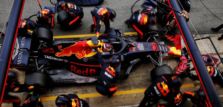 Pit Stop Red Bull