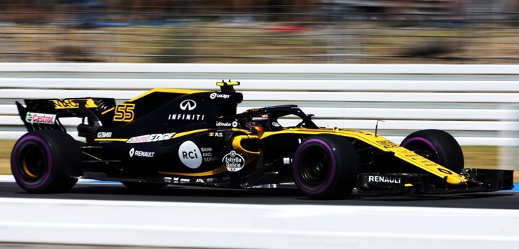 Carlos Sainz rueda en Hockenheim